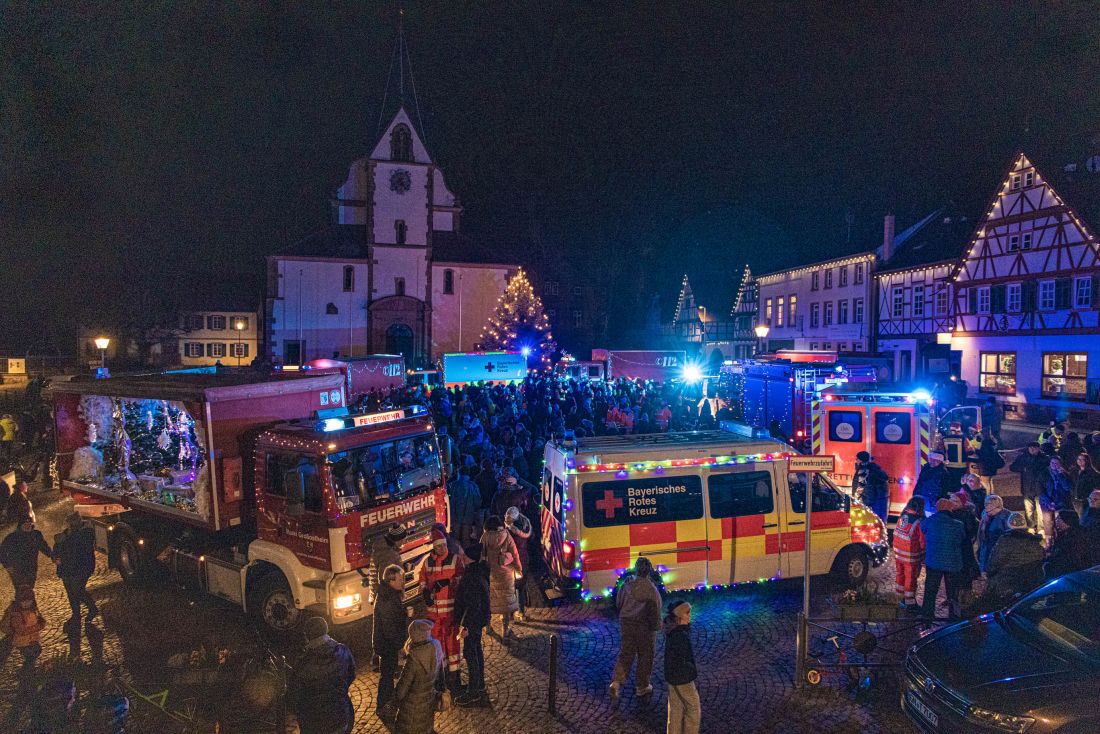 AschaffenburgLichterfahrt im Markt Groostheim2 AG