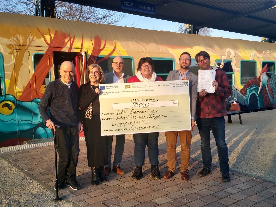 Bescheidbergabe Untersttzung Brgerengagement AG