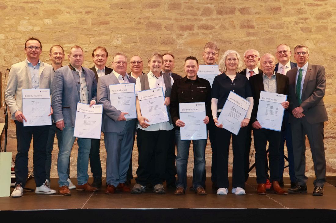 Ehrungsgruppe Verdiente Innungsmitglieder AG